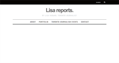 Desktop Screenshot of lisareports.com
